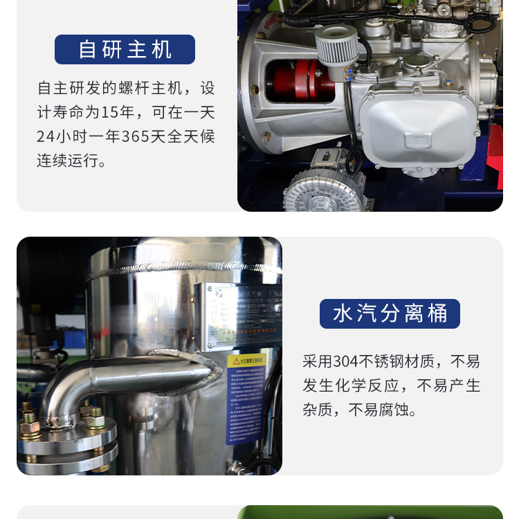 无油水润滑空压机